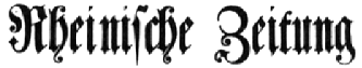 Rheinische Zeitung